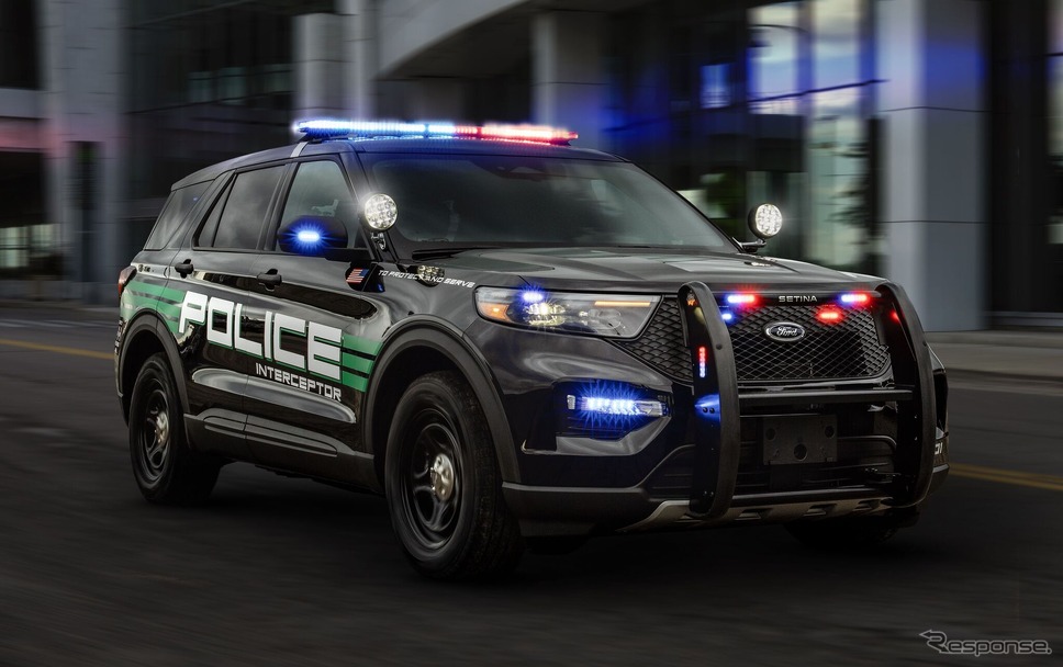 フォード・ポリス・インターセプター・ユーティリティ（PIU）の2025年モデル《photo by Ford》