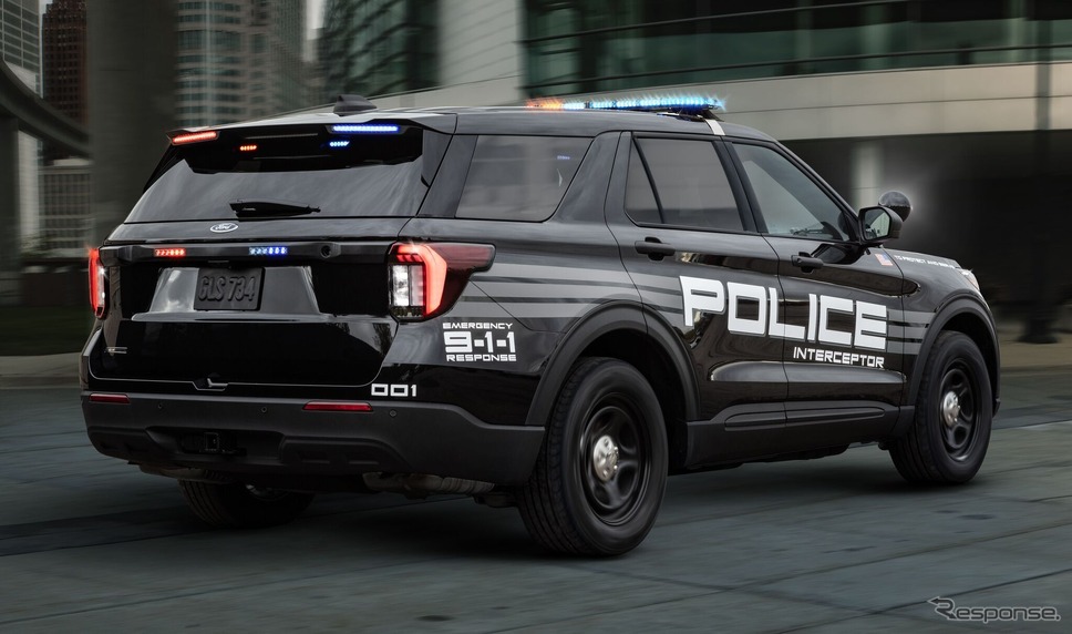 フォード・ポリス・インターセプター・ユーティリティ（PIU）の2025年モデル《photo by Ford》