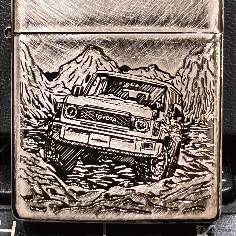 限定200個・シリアルナンバー付き『ランドクルーザー70』デザインの限定Zippoライター発売《写真提供 フェイス》