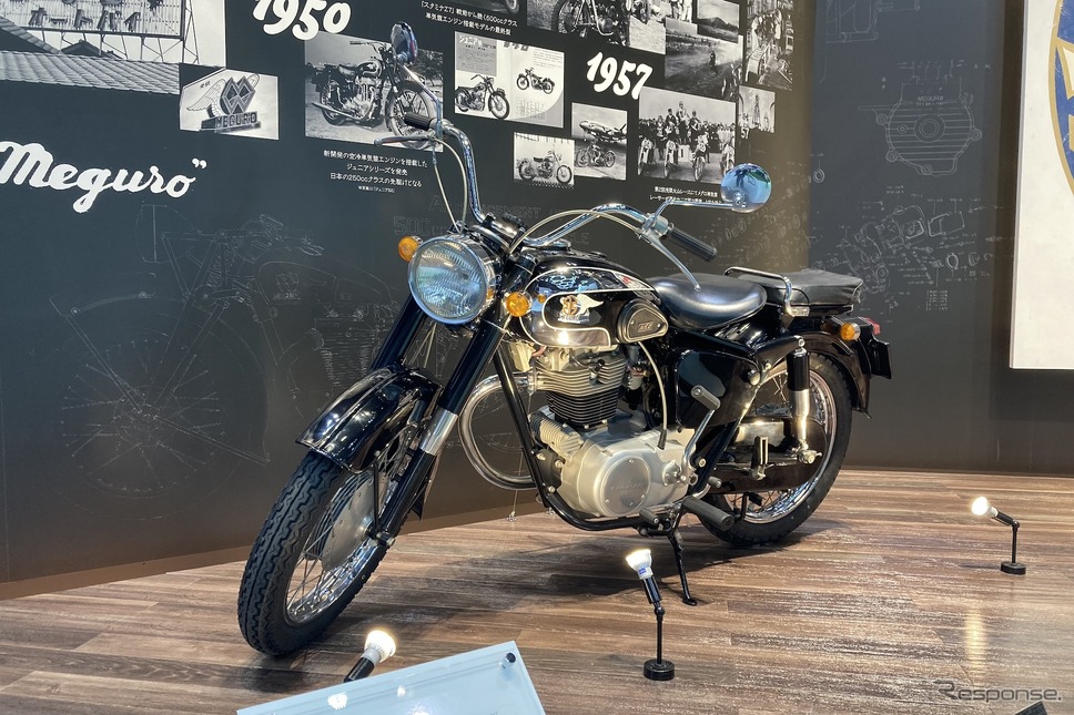 カワサキ250メグロSG(1964年)《写真撮影 高木啓》