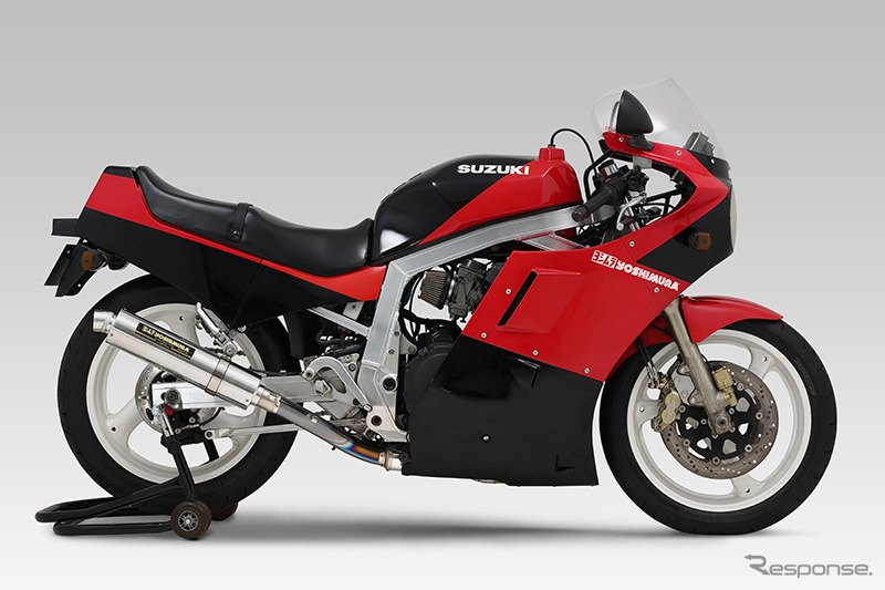 ヨシムラから『GSX-R1100(GU74A)』用マフラー「手曲デュープレックス・チタンサイクロン・ボンネビル」発売《画像提供 ヨシムラジャパン》