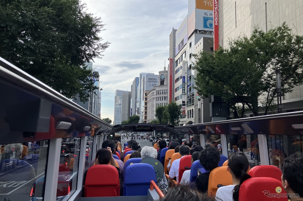 TOKYOパノラマドライブ(レインボーブリッジ&銀座)《写真撮影 高木啓》