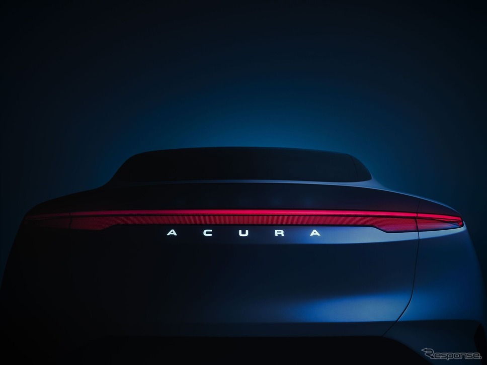 アキュラの次世代EVコンセプトのティザー写真《photo by Acura》