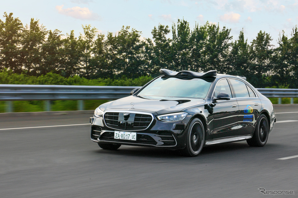 メルセデスベンツが北京市からレベル4の自動運転試験の承認取得《photo by Mercedes-Benz》