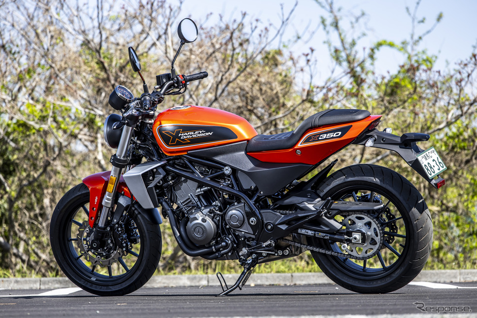 ハーレーダビッドソン X350《写真撮影 山内潤也》