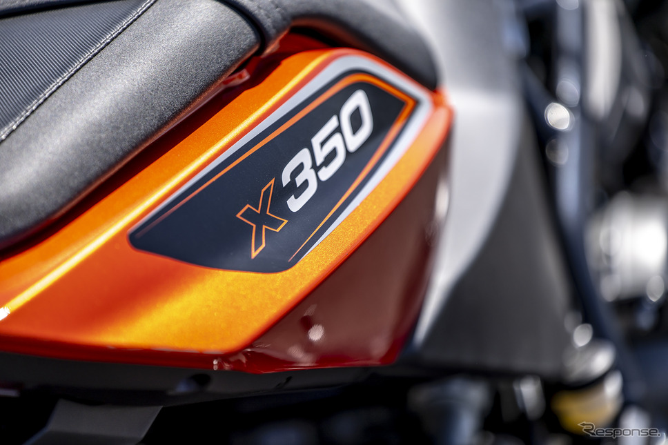 ハーレーダビッドソン X350《写真撮影 山内潤也》