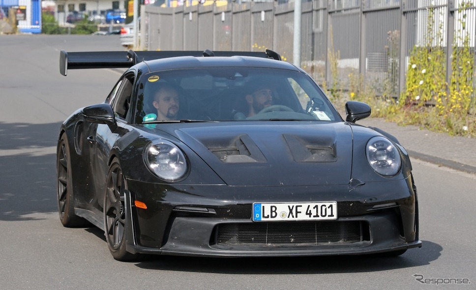 ポルシェ 911GT3 RS 改良新型のプロトタイプ《APOLLO NEWS SERVICE》