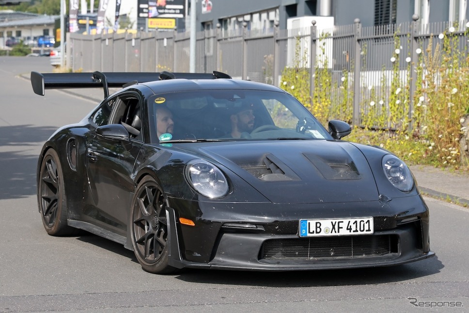 ポルシェ 911GT3 RS 改良新型のプロトタイプ《APOLLO NEWS SERVICE》