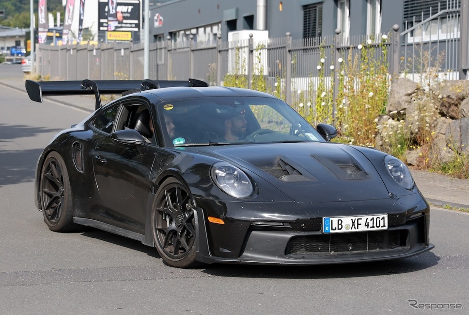 ポルシェ 911GT3 RS 改良新型のプロトタイプ《APOLLO NEWS SERVICE》