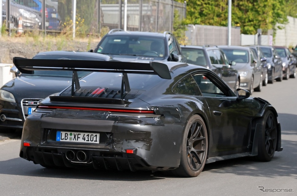 ポルシェ 911GT3 RS 改良新型のプロトタイプ《APOLLO NEWS SERVICE》