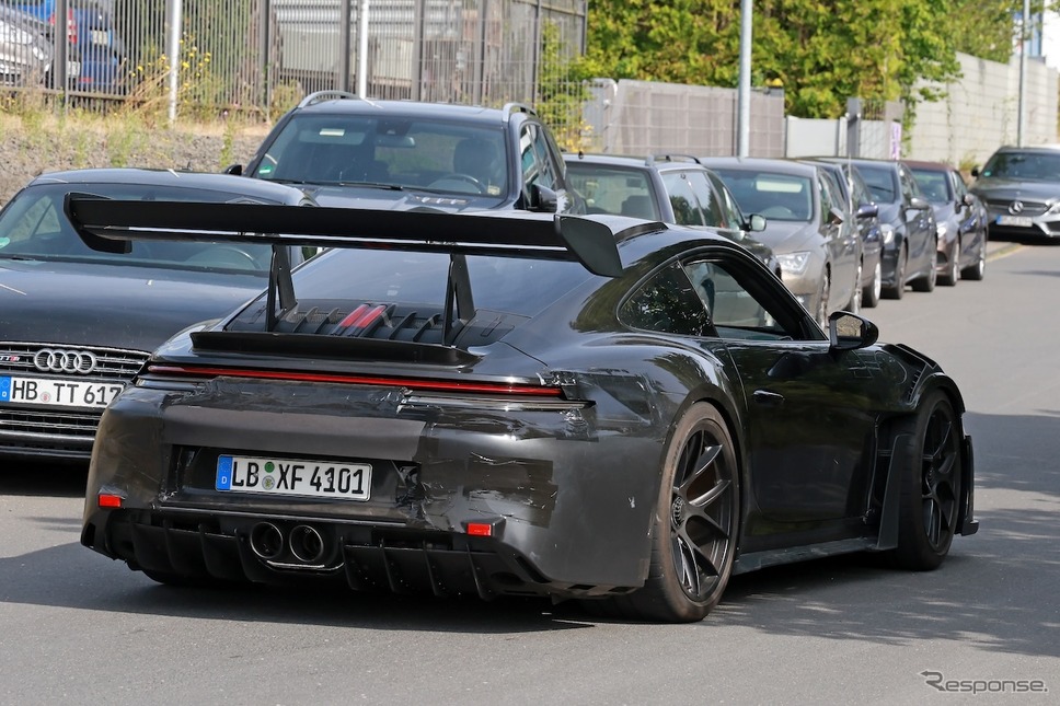 ポルシェ 911GT3 RS 改良新型のプロトタイプ《APOLLO NEWS SERVICE》