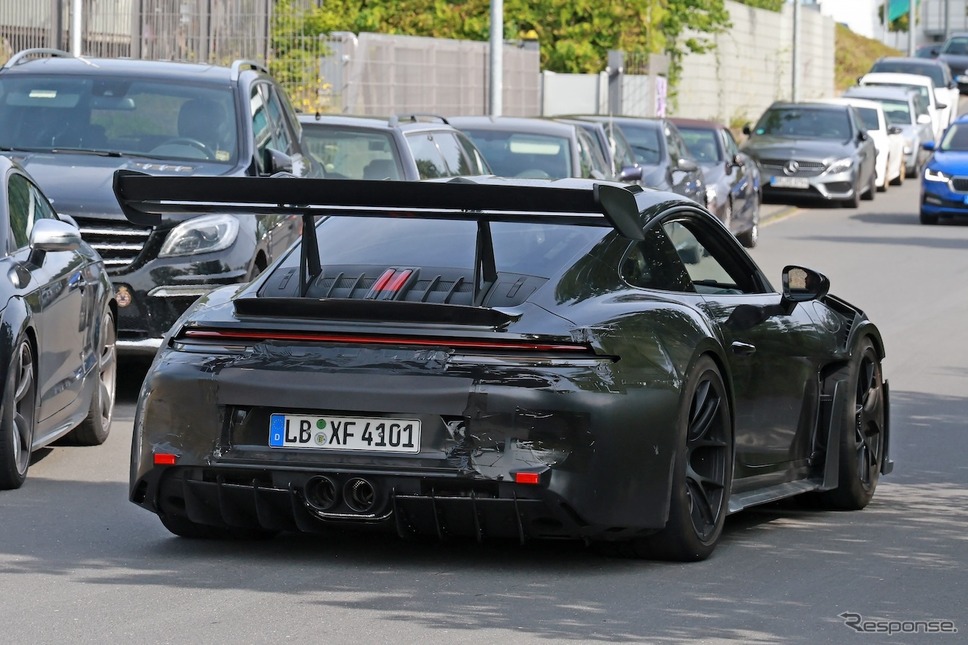 ポルシェ 911GT3 RS 改良新型のプロトタイプ《APOLLO NEWS SERVICE》