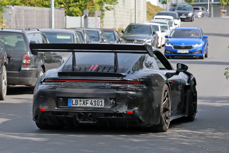 ポルシェ 911GT3 RS 改良新型のプロトタイプ《APOLLO NEWS SERVICE》