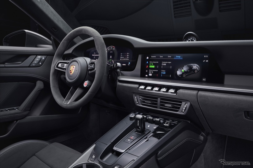 911GTS改良新型のインテリア《photo by Porsche》