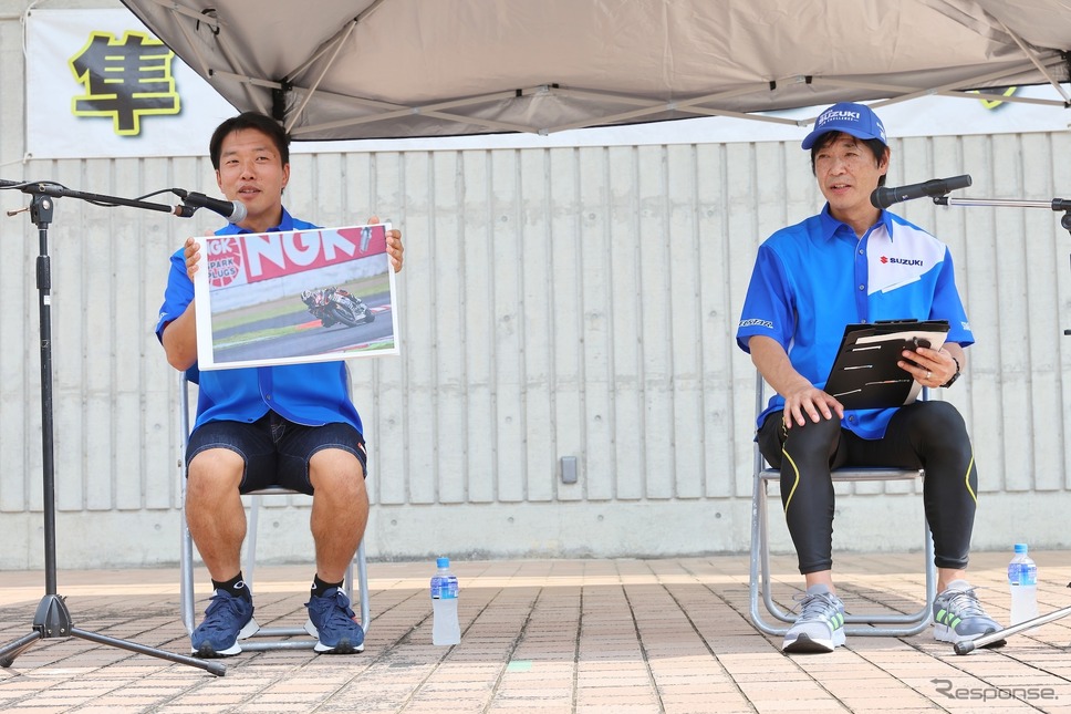 北川圭一氏、津田拓也氏によるトークショー《写真提供 スズキ》