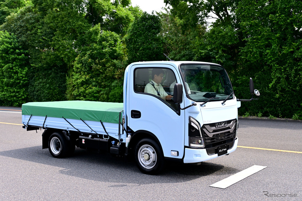 いすゞエルフミオ(シングルキャブ)《写真撮影 雪岡直樹》