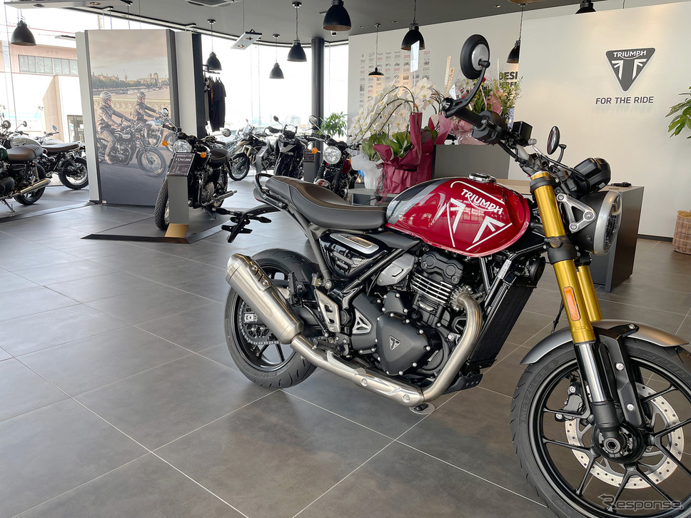 福島県初のトライアンフ正規販売店「トライアンフ郡山」がオープン《写真提供 トライアンフモーターサイクルズジャパン》