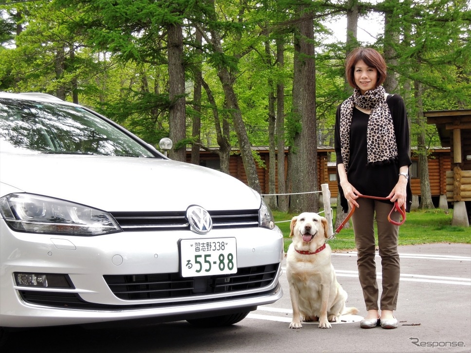 VW ゴルフ7ヴァリアント《写真撮影 青山尚樹》