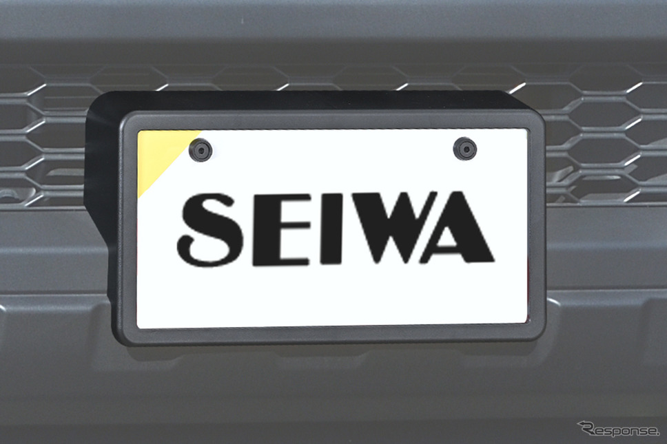 SEIWA・スズキ・ジムニー専用フロントナンバーフレーム(K441)Photo by セイワ