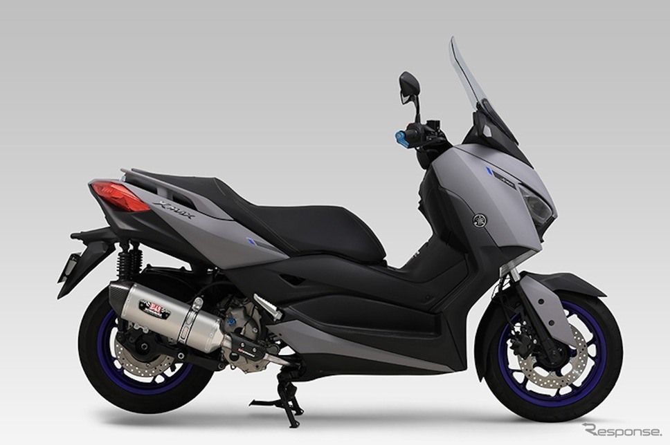 R-77JサイクロンSSFC サテンフィニッシュカバー/カーボンエンドタイプ《画像提供 ヨシムラジャパン》