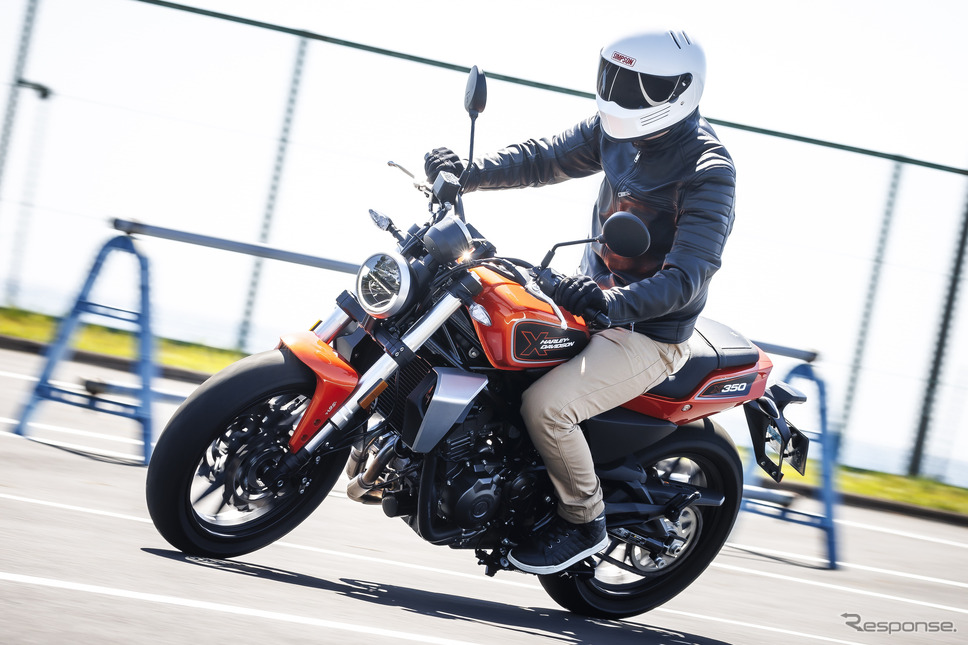 ハーレーダビッドソン X350《写真撮影 山内潤也》