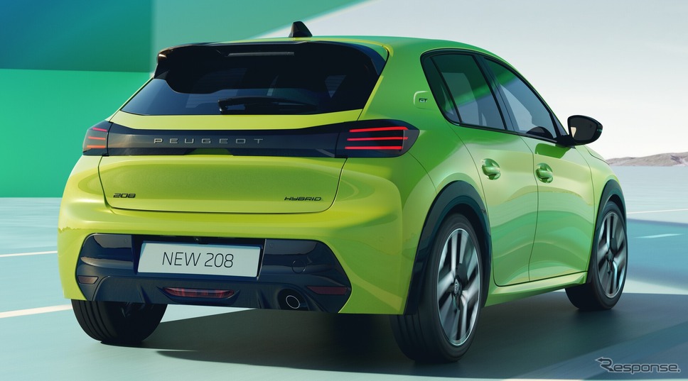 プジョー e-208 改良新型《photo by PEUGEOT》