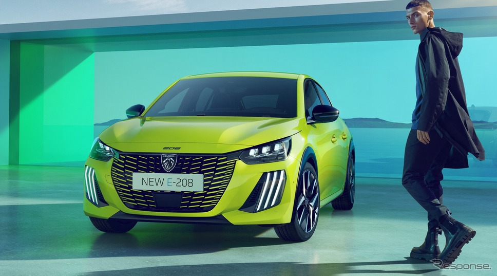 プジョー e-208 改良新型《photo by PEUGEOT》