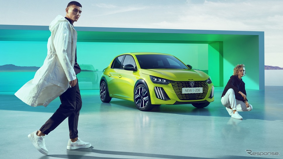 プジョー e-208 改良新型《photo by PEUGEOT》