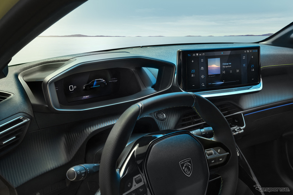 プジョー e-208 改良新型《photo by PEUGEOT》