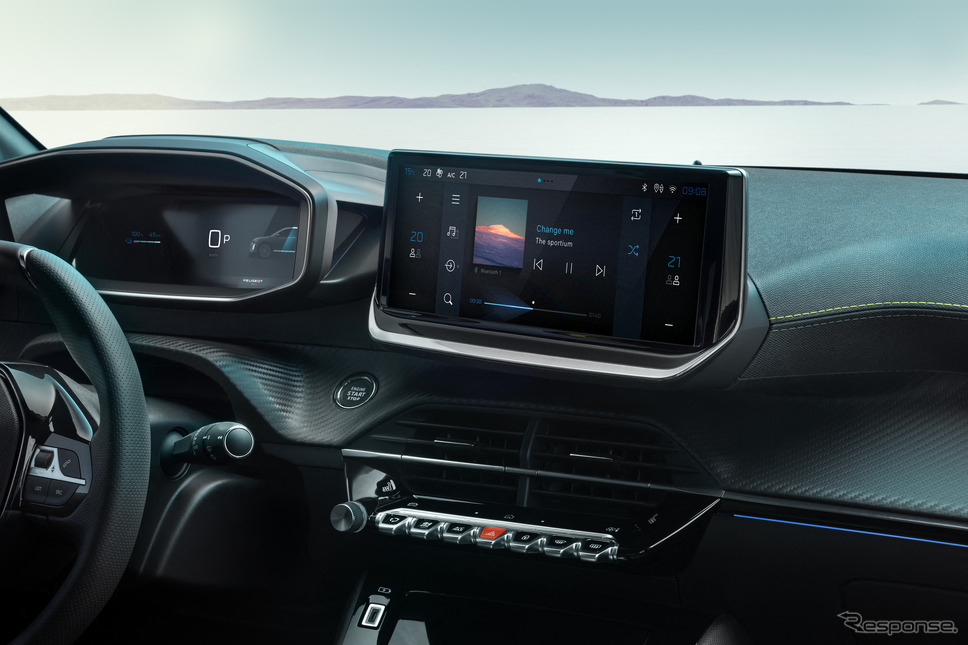 プジョー e-208 改良新型《photo by PEUGEOT》