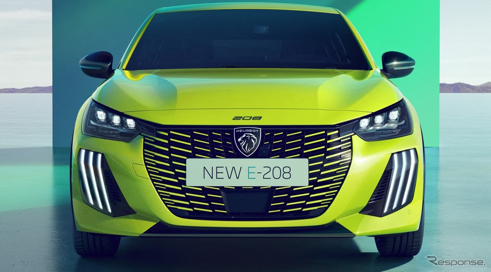 プジョー e-208 改良新型《photo by PEUGEOT》