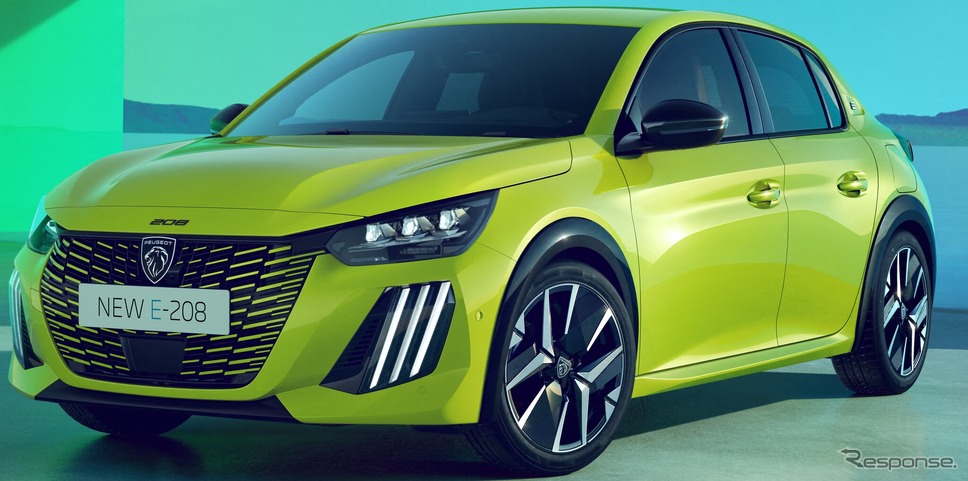 プジョー e-208 改良新型《photo by PEUGEOT》