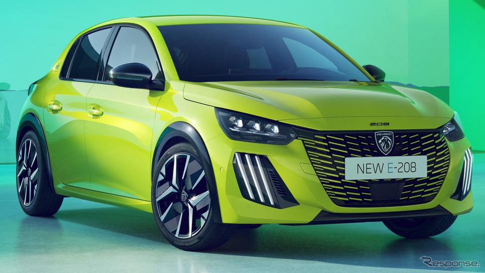 プジョー e-208 改良新型《photo by PEUGEOT》