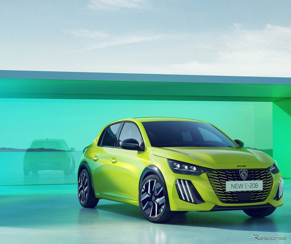プジョー e-208 改良新型《photo by PEUGEOT》