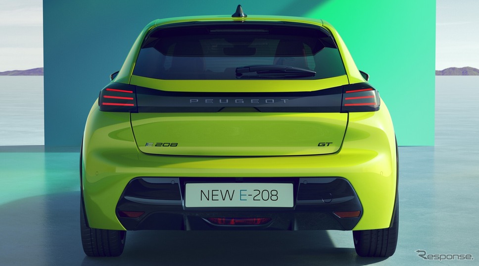 プジョー e-208 改良新型《photo by PEUGEOT》