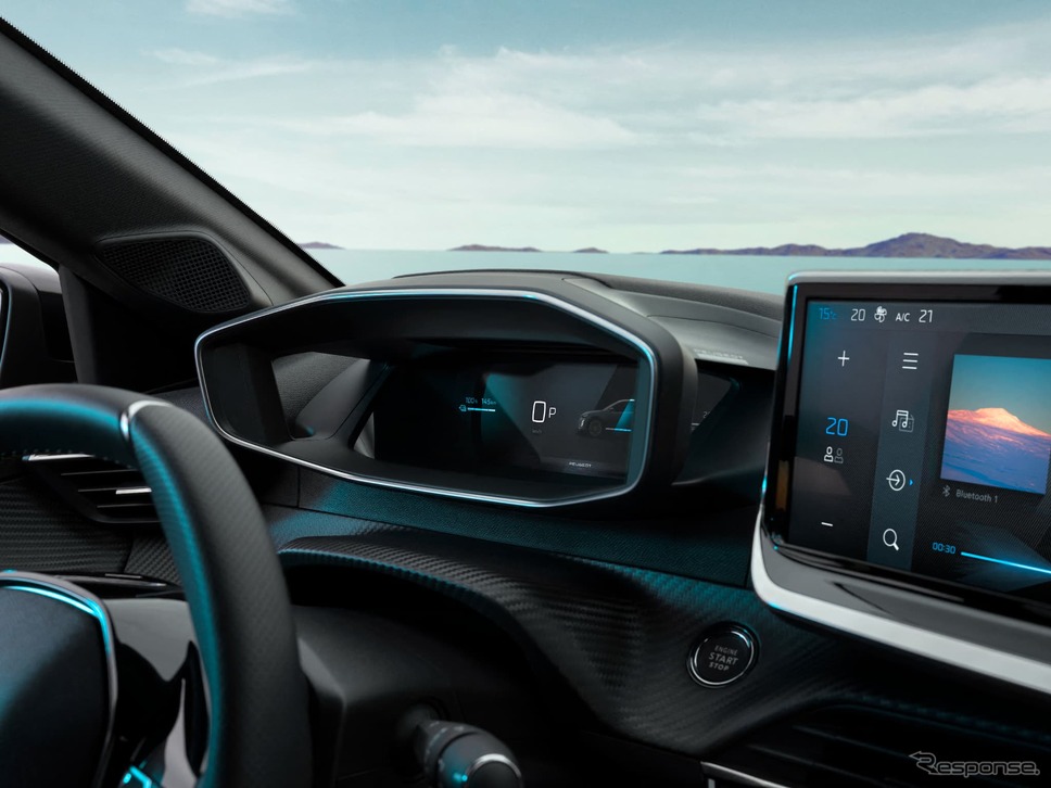 プジョー e-208 改良新型《photo by PEUGEOT》