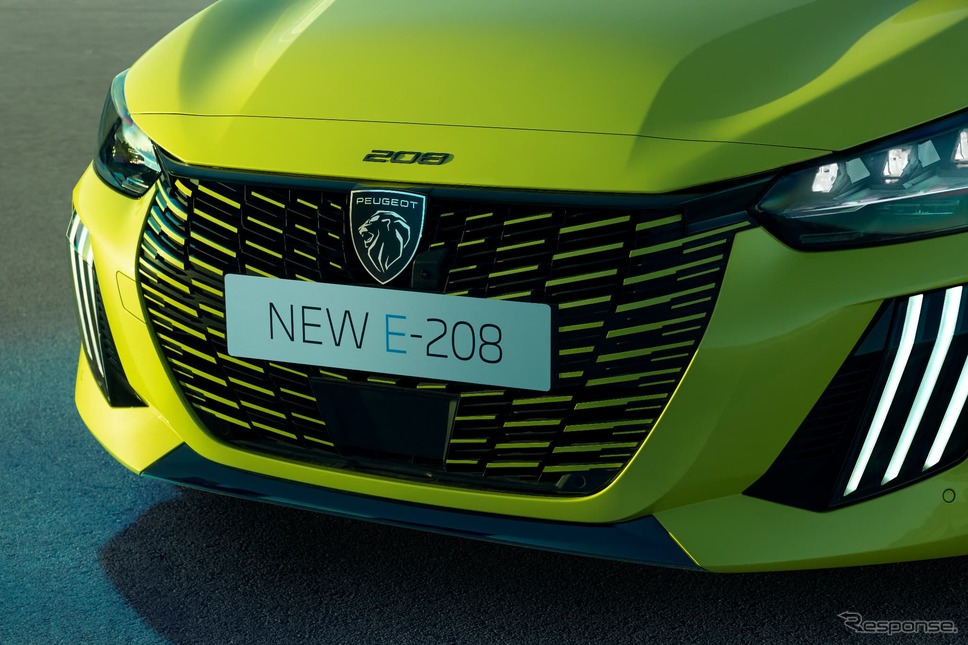 プジョー e-208 改良新型《photo by PEUGEOT》
