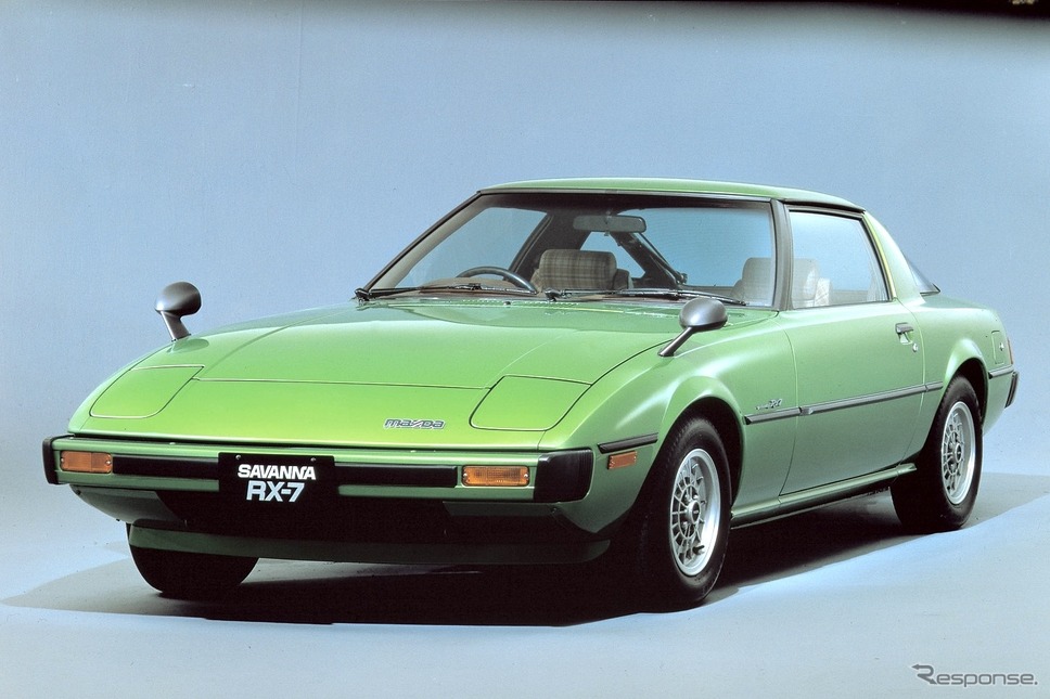 マツダRX-7(1978年)《写真提供 マツダ》