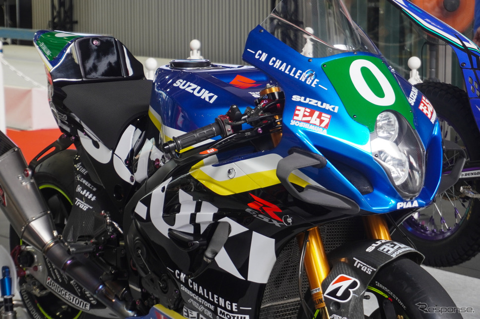 スズキ CNチャレンジの鈴鹿8耐マシン《写真撮影 宮崎壮人》