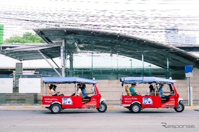 ユニバンスがタイUMTに出資し「電動トゥクトゥク」開発へ《photo by Univance》