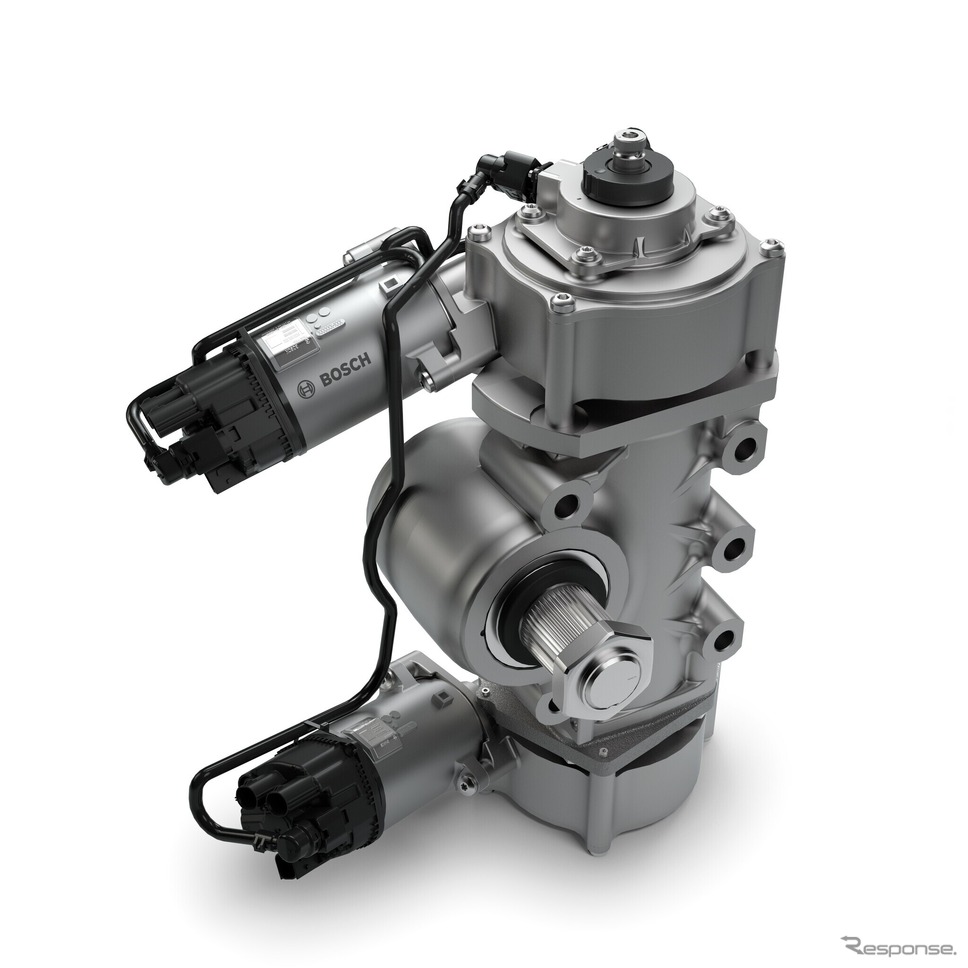 ボッシュの新型電動ステアリングシステム「ServoE」《photo by Bosch》