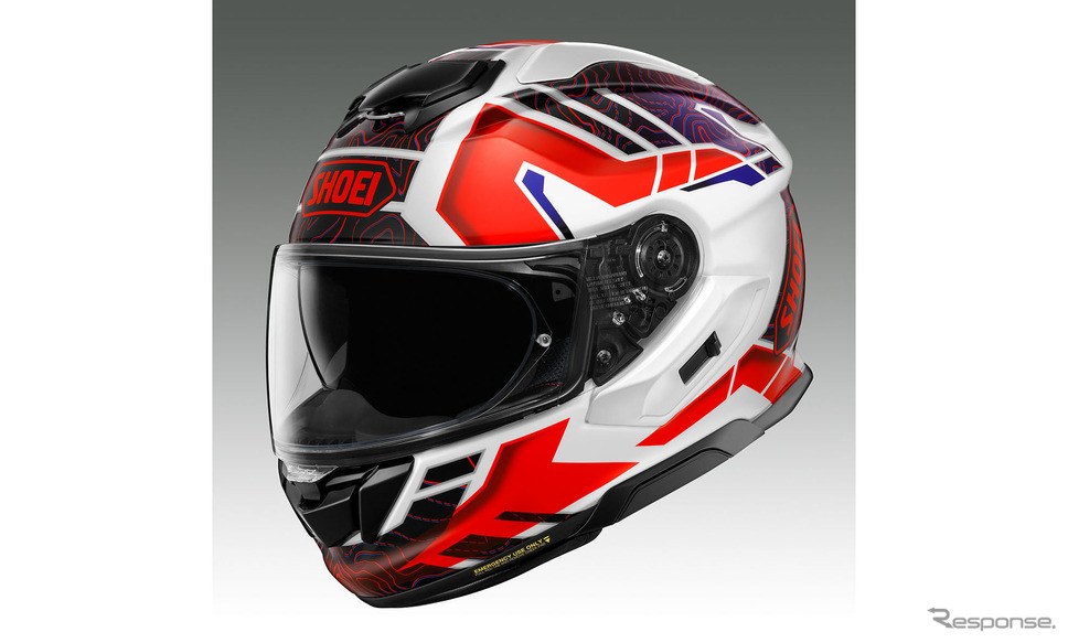 GT-Air 3 HIKE ブルー/レッド《写真提供 SHOEI》
