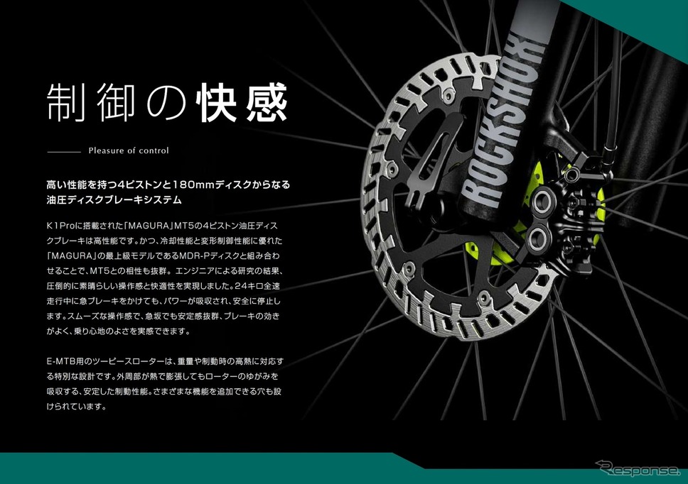 アストンマーティンのE-BIKE『K1 Pro』《画像提供 ボンズコミュニケーション》