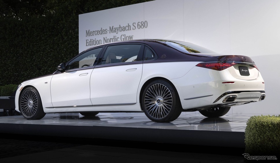 メルセデス・マイバッハ S680エディション・ノルディックグロー《photo by Mercedes-Benz》