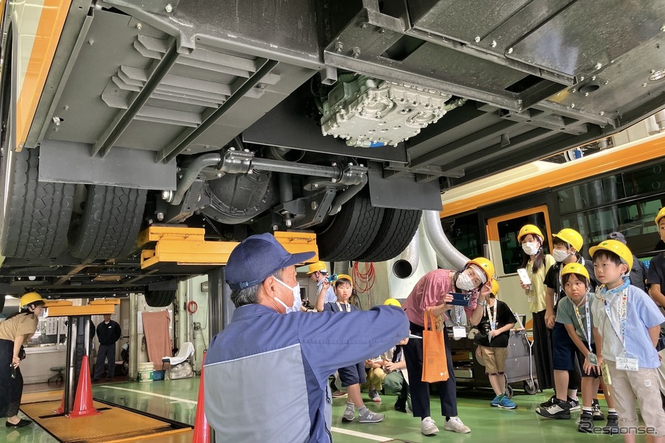 都営バス自動車工場(江東区東雲)《写真撮影 高木啓》