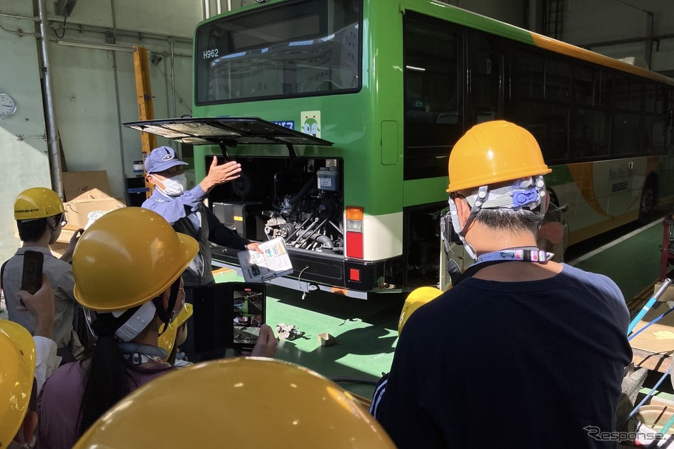 都営バス自動車工場(江東区東雲)《写真撮影 高木啓》