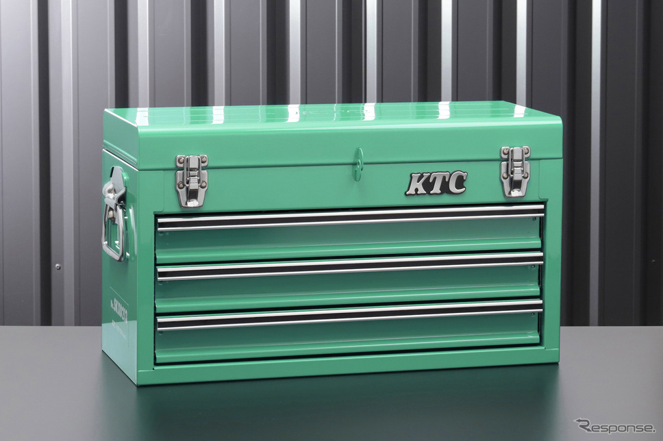 「KTC×エヒメマシン」コラボ限定ツールチェストに、爽やかな新色・ターコイズグリーンが追加《画像提供 エヒメマシン》