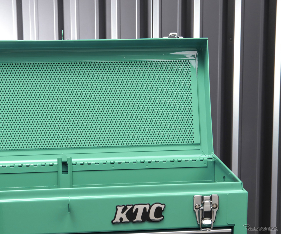 「KTC×エヒメマシン」コラボ限定ツールチェストに、爽やかな新色・ターコイズグリーンが追加《画像提供 エヒメマシン》