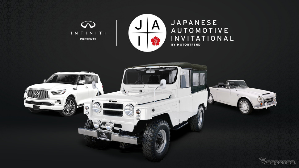 左からインフィニティQX80 従来型、日産パトロール、ダットサン2000《photo by Infiniti》