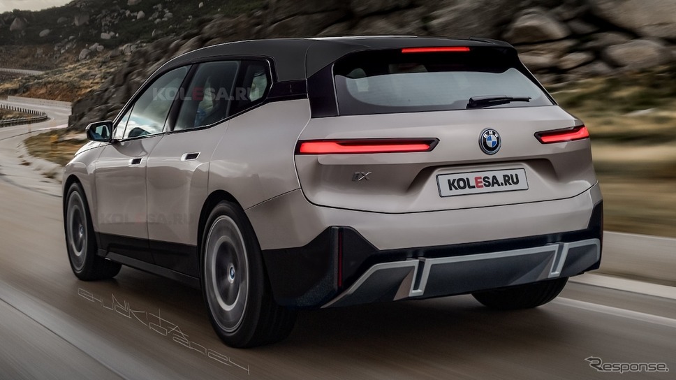 BMW iX 改良新型 予想CGKOLESA RU/APOLLO